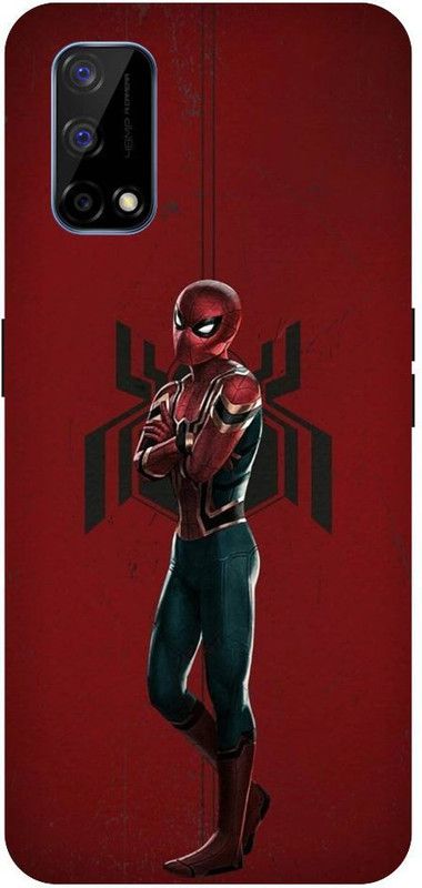 Bluvver Back Cover for Realme Narzo 30 Pro, RMX2117, Printed Spiderman Superheroes Mobile Back Cover  (Multicolor, Hard Case)