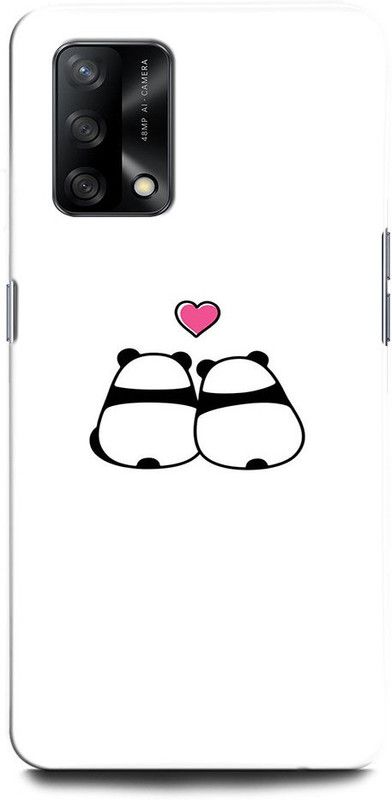 ORBIQE Back Cover for OPPO F19  (White, Hard Case, Pack of: 1)