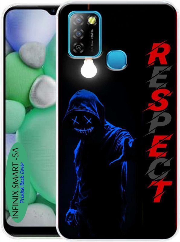 SkyWarren Back Cover for Infinix Smart 5A  (Multicolor, Dual Protection, Silicon, Pack of: 1)