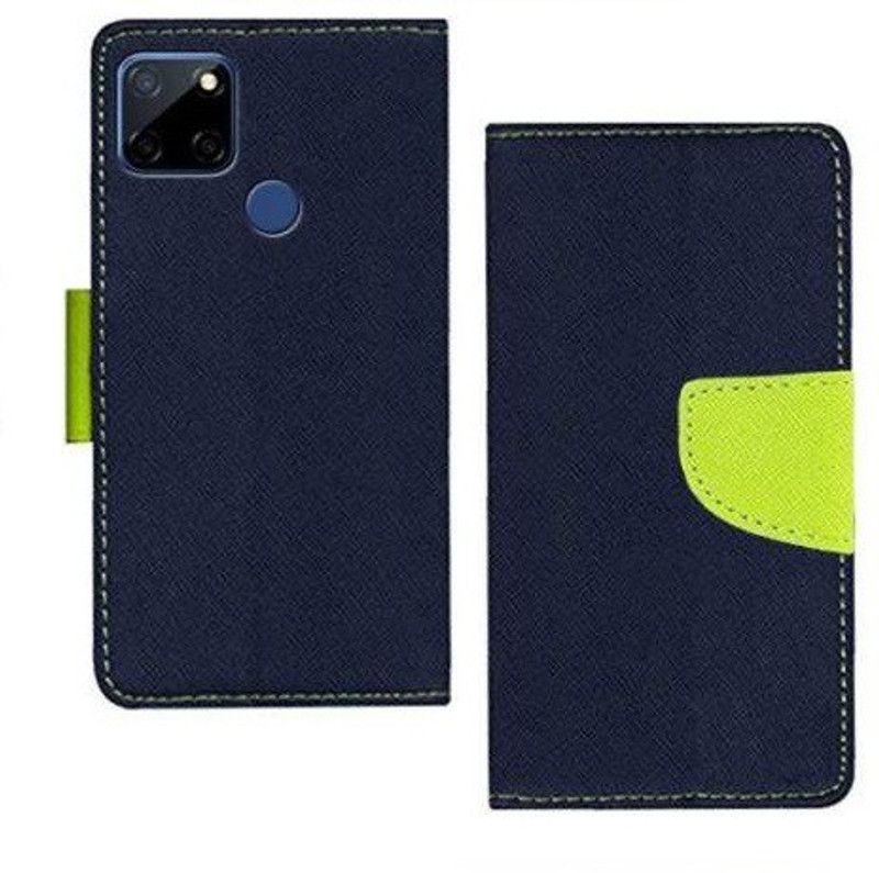 AUTOCASE Flip Cover for Narzo 30A RMX3171, Realme C12, Narzo 20, RMX2189,RMX2193  (Blue, Grip Case, Pack of: 1)