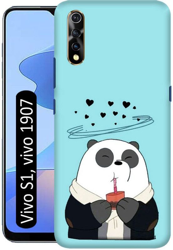 Crafto Rama Back Cover for Vivo S1 / V1907 / Vivo 1907_19  (Multicolor, 3D Case, Pack of: 1)