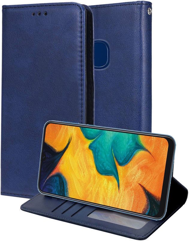 Unistuff Back Cover for Samsung Galaxy A30, Samsung Galaxy M10s  (Blue, Dual Protection, Pack of: 1)