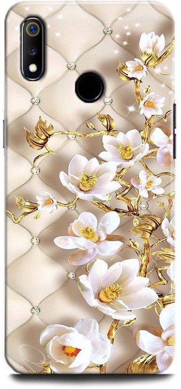 Afterglow Back Cover for Realme 3i BEAUTIFUL, FLOWERS, NATURE, ABSTRACT, TEXTURE  (Multicolor, Shock Proof, Pack of: 1)