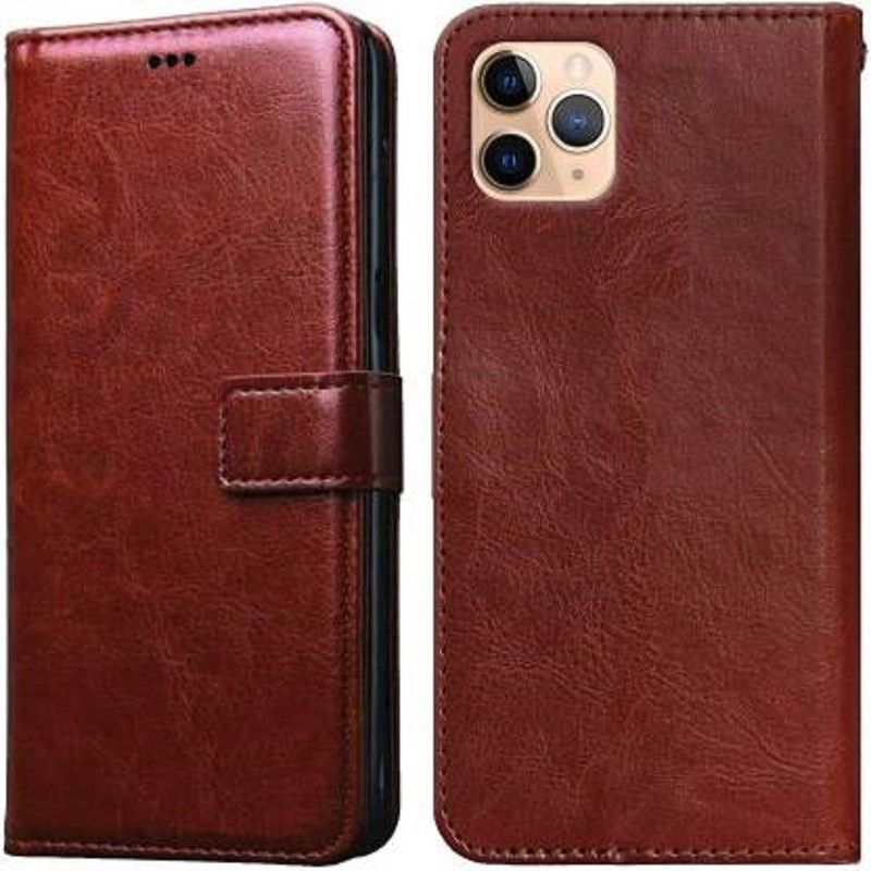 Urban Tech Flip Cover for Apple Iphone 11 ProFlip Case | Magnetic Closure | Shock Proof Wallet Flip Cover  (Brown, Magnetic Case, Pack of: 1)