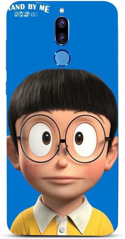 Skyhawk Back Cover for honor 9i Nobita With Blue Background  (Multicolor, Waterproof, Silicon)