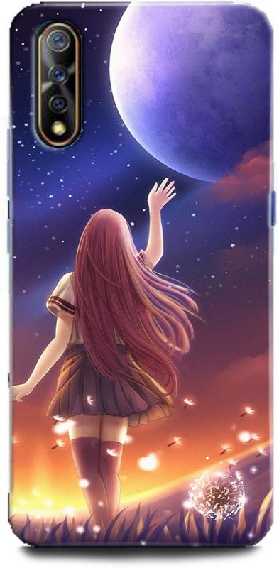 Afterglow Back Cover for Vivo S1 ANIME, GRIL, ANIMATION FINE ART GRIL, ANIME  (Multicolor, Shock Proof, Pack of: 1)