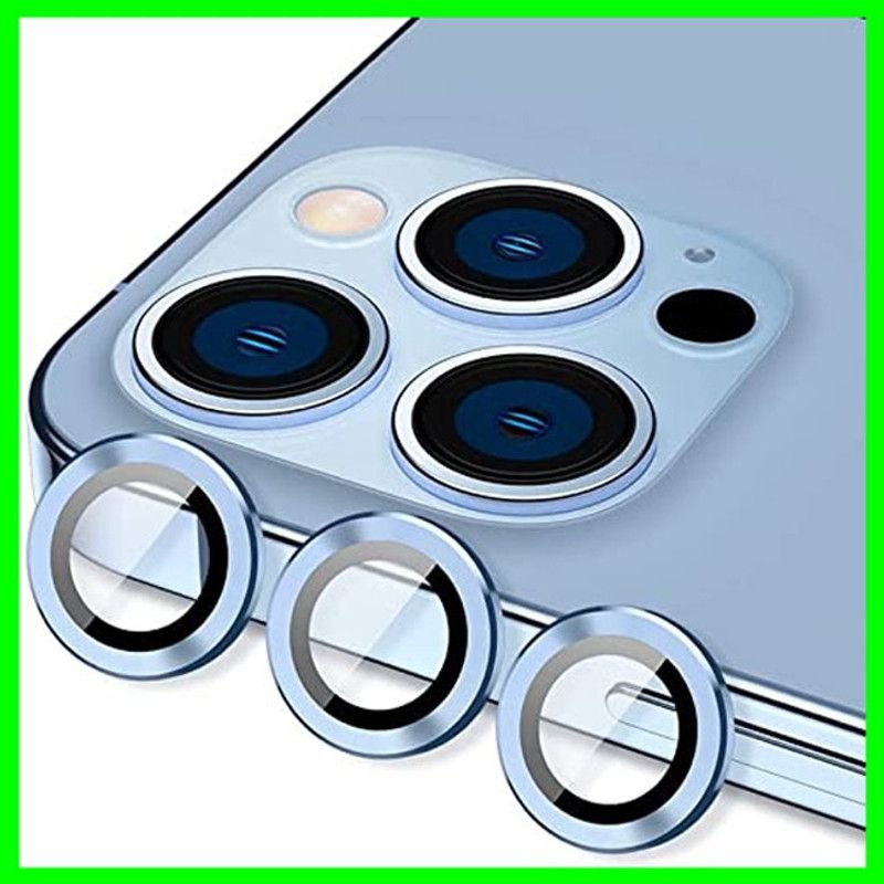 XAZE Back Camera Lens Ring Guard Protector for iPhone 11 Pro HD Clearity Ultra Thin Alloy Metal Ring  (Pack of: 1)