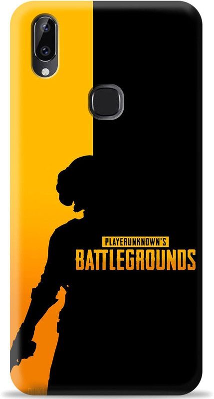 Coverpur Back Cover for Vivo Y83 Pro  (Yellow, Black, Shock Proof)