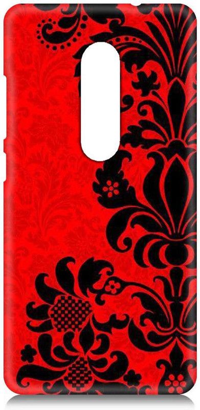 Smutty Back Cover for Gionee A1 - Floral Black Print  (Multicolor, Hard Case, Pack of: 1)