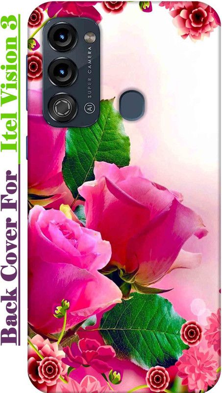 JATLAND Back Cover for Itel Vision 3  (Multicolor, Grip Case, Silicon, Pack of: 1)