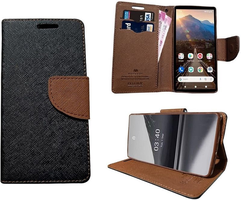 Fastship Flip Cover for Samsung Galaxy S8  (Black, Magnetic Case, Pack of: 1)