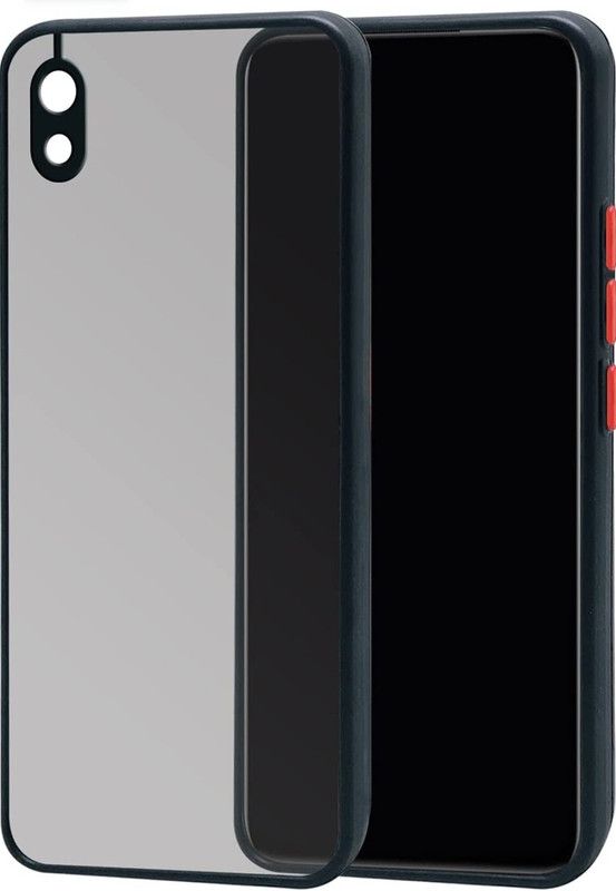 CVWOAKS Back Cover for REDMI 7A  (Black)