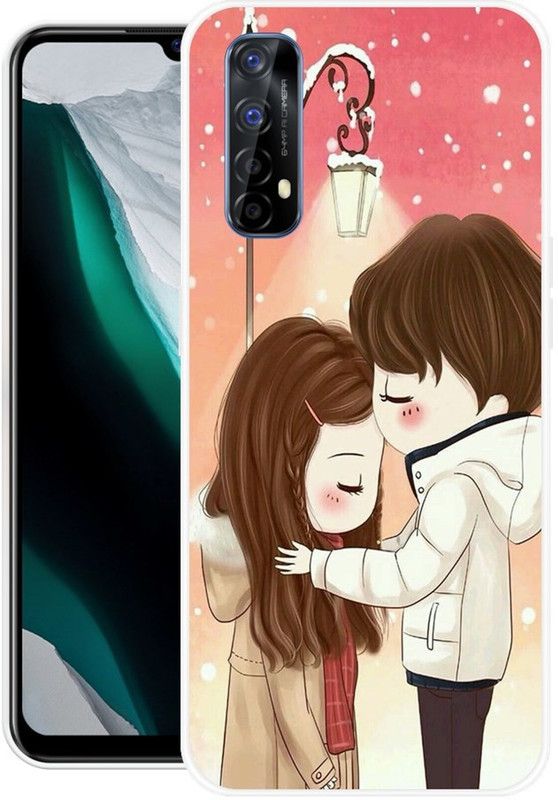 JATLAND Back Cover for Realme 7, Realme Narzo 20 Pro, Realme Narzo 30  (Multicolor, Grip Case, Silicon)