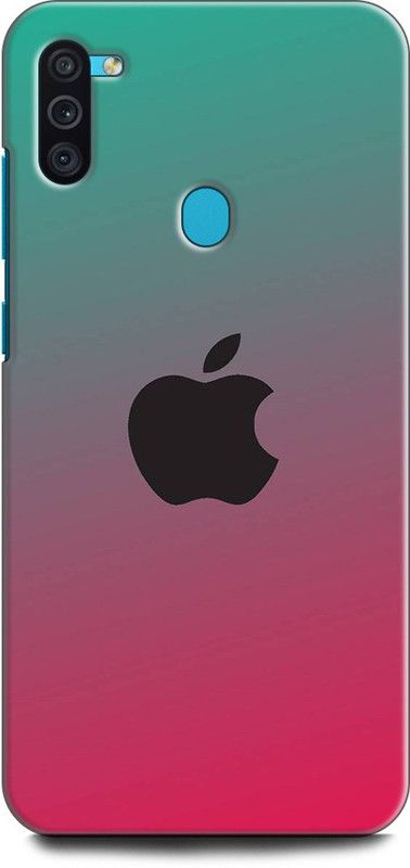 Afterglow Back Cover for SAMSUNG Galaxy M11 APPLE LOGO, APPLE, IPHONE, APPPLE PHONE, IPHONE 11  (Multicolor, Shock Proof, Pack of: 1)