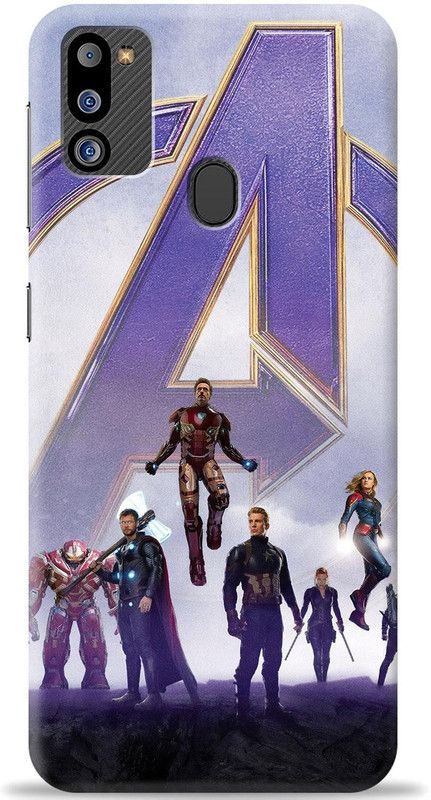 Coverpur Back Cover for Samsung Galaxy M21 2021 Edition  (Purple, Shock Proof, Pack of: 1)
