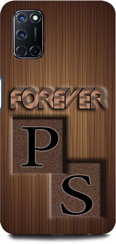 INTELLIZE Back Cover for OPPO A52 PS, P LOVE S, S LOVE P, P LETTER, S LETTER, PS NAME  (Multicolor, Hard Case, Pack of: 1)