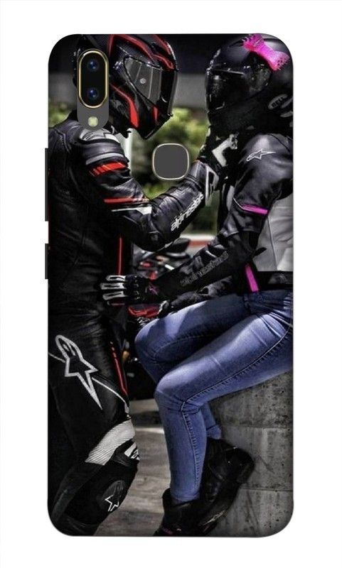 LUCKY MOBI.COM Back Cover for VIVO V9 YOUTH ( bike sports, racing) PRINTED BACK COVER  (Multicolor, Waterproof, Pack of: 1)