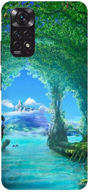 Bluvver Back Cover for Redmi Note 11S, 2201117Sl, Printed Nature Tree Back Cover  (Multicolor, Hard Case, Pack of: 1)