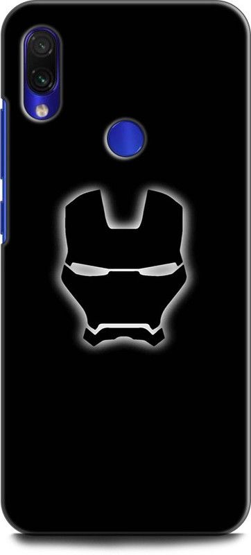 Wall Art Back Cover for Redmi Note 7S IRON MAN, MARVEL, COMICS, SHEILD, SUPERHERO  (Multicolor, Dual Protection, Pack of: 1)