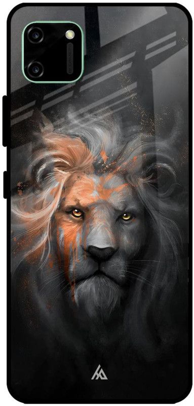Hocopoco Back Cover for Realme C11  (Black, Brown, Grip Case, Silicon, Pack of: 1)