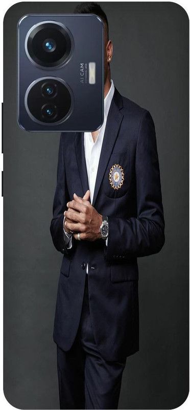 THE NARAYANA COLLECTIONS Back Cover for VIVO T1 44W- V2153-HARDIK,PANDYA,INDIAN,CRICKETER,IPL  (Multicolor, Hard Case, Pack of: 1)