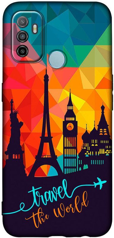 PrintWoodies Back Cover for OPPO A53  (Multicolor)