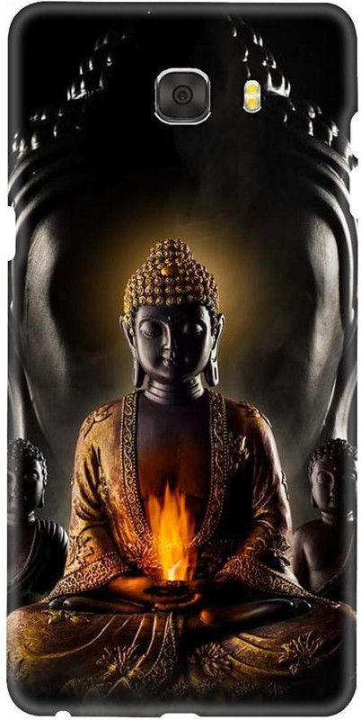 Smutty Back Cover for Samsung Galaxy On Max - Monk Budha Print  (Multicolor, Hard Case, Pack of: 1)