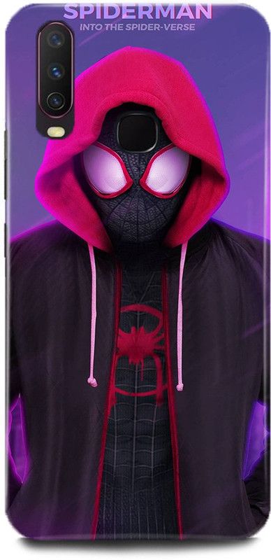 MP ARIES MOBILE COVER Back Cover for Vivo Y12, Vivo 1904,Spiderman,Logo,The,Amazing,Spiderman,Marval,Superhero,trap,spider,  (Multicolor, Hard Case, Pack of: 1)