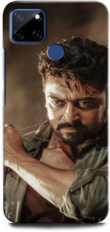 GRAFIQE Back Cover for Realme Narzo 20 RMX2193 SURYA, TAMIL ACTOR, STYLISH STAR, TAMIL STAR, SOUTH STAR  (Multicolor, Shock Proof, Pack of: 1)