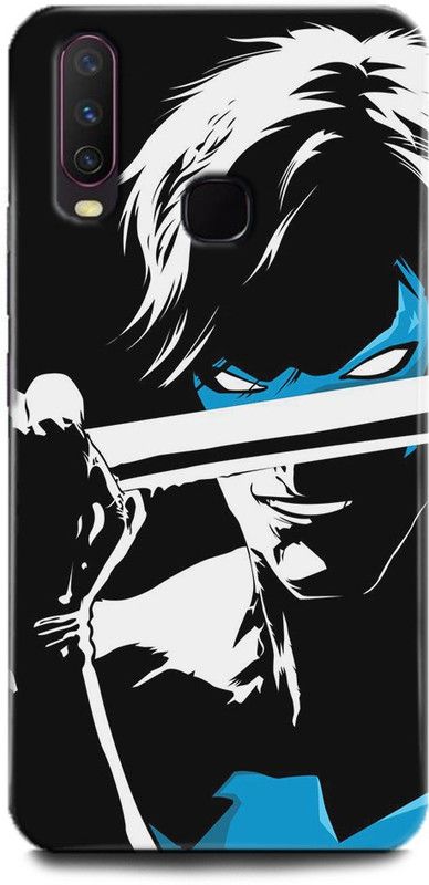 INTELLIZE Back Cover for Vivo Y17/1902 night wing,Printed  (Multicolor, Shock Proof, Pack of: 1)