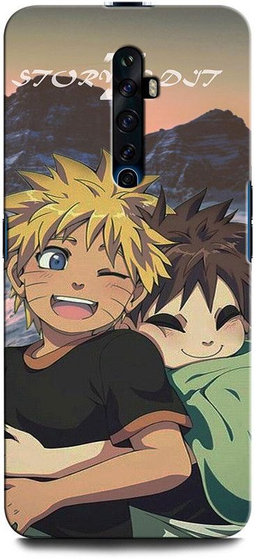 INTELLIZE Back Cover for OPPO Reno2 F CPH1989 GAARA X NARUTO, ANIME, CARTTON, SASUKE  (Multicolor, Hard Case, Pack of: 1)