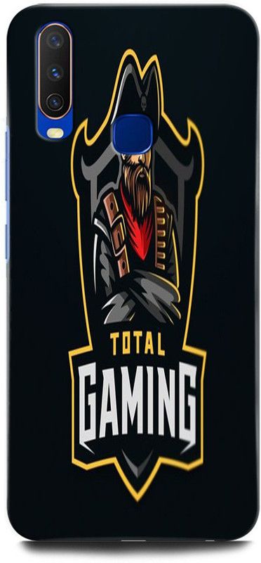 ORBIQE Back Cover for Vivo U10 TOTAL GAMING LOGO, FREEFIRE, JUEGO, GUN, METAL, FIRE, GAME  (Multicolor, Shock Proof, Pack of: 1)