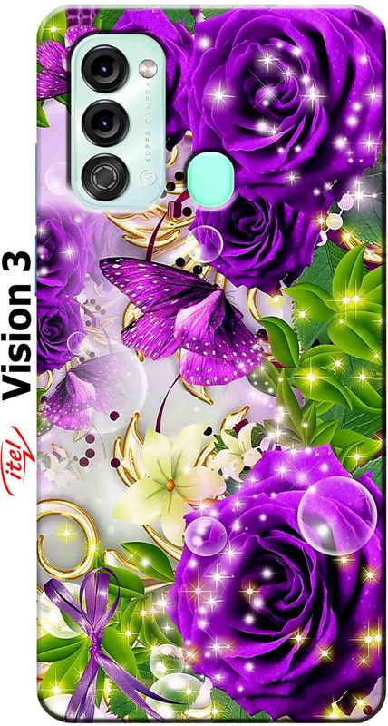 YorktoSis Back Cover for Itel Vision 3 2790  (Multicolor, Flexible, Silicon, Pack of: 1)