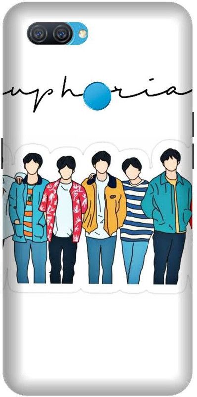 Vinsmoke Back Cover for Realme 2 BTS, BTS Logo, BTS Army, Bangtan, Kpop  (Multicolor, Shock Proof, Pack of: 1)