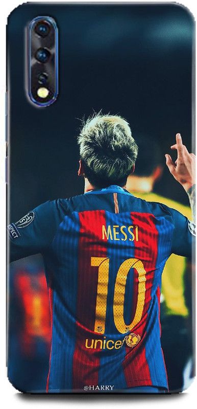 INTELLIZE Back Cover for Vivo Z1x/1917, PD1921F_EX messi,Printed  (Multicolor, Shock Proof)