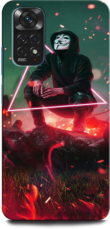 GRAFIQE Back Cover for Redmi Note 11 PRO Plus 5G ANONYMOUS BLADE, JOKER, HACKER, V FOR VANDATA  (Multicolor, Shock Proof, Pack of: 1)