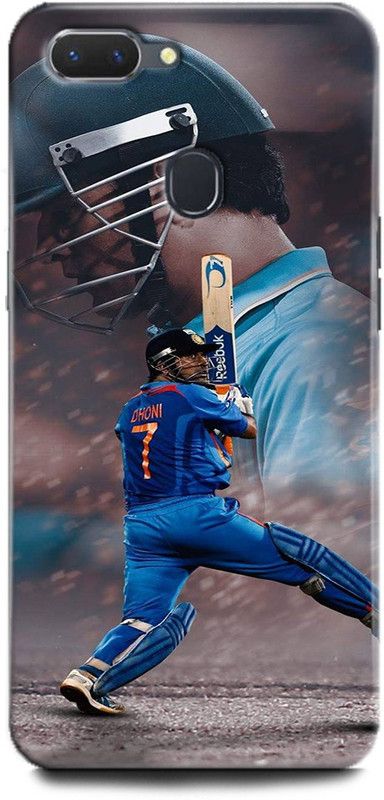 Afterglow Back Cover for Realme U1 DHONI, MS DHONI, MHAI, MSD, SPORTS, CRICKET, MSD 7  (Multicolor, Shock Proof, Pack of: 1)
