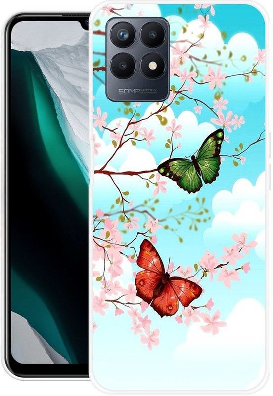 Krtagy Back Cover for Realme Narzo 50  (Multicolor, Dual Protection, Silicon, Pack of: 334)