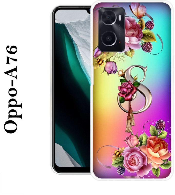 SUPER CASE Back Cover for Oppo A76  (Multicolor, Silicon)