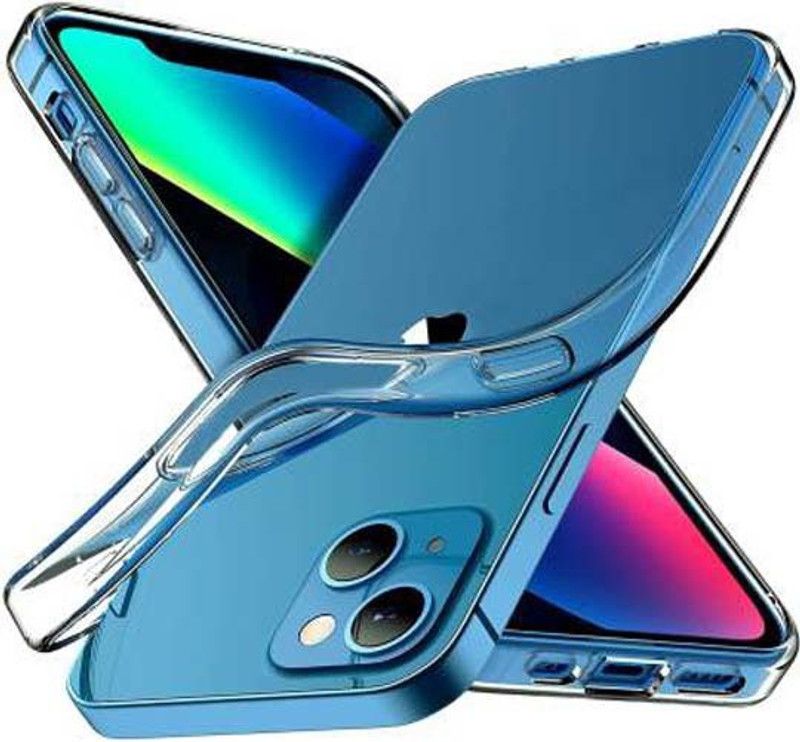 AmericHome Back Cover for Apple Iphone 13  (Transparent, Grip Case)