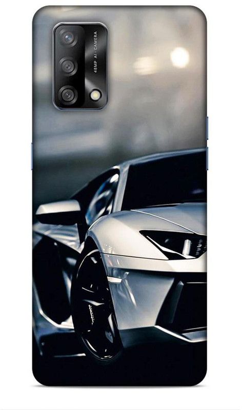 SmashItUp Back Cover for Oppo F19 Car / Multicolour  (Multicolor, Hard Case)