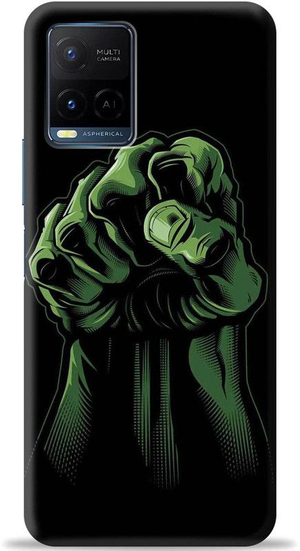 Dreamer Back Cover for Vivo Y21T  (Green, Shock Proof, Pack of: 1)