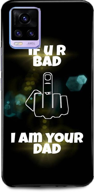Ignite Back Cover for ViVO V21  (Black, Hard Case, Pack of: 1)