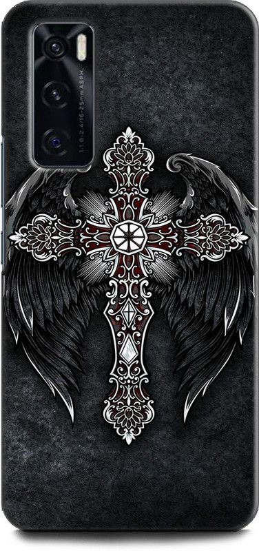 KEYCENT Back Cover for Vivo V20 SE, V2022 JESUS, CRIST, JESUS SAVES CROSS, GOD, JESUS CROSS BLACK, LORD  (Multicolor)