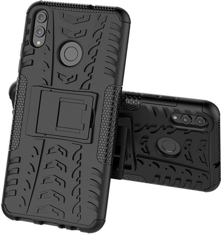 Elica Bumper Case for Huawei Honor 8X  (Black, Rugged Armor, Pack of: 1)