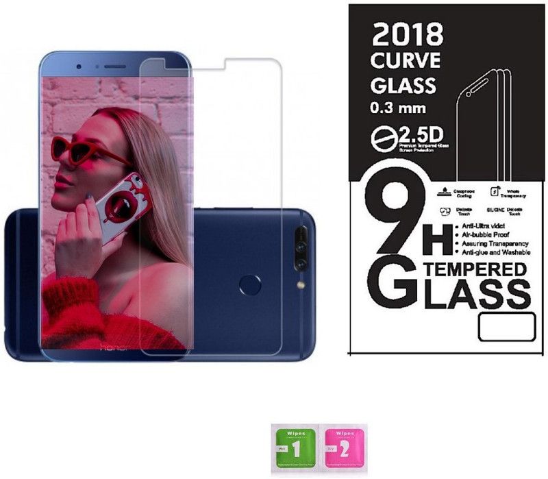NaturalBuy Tempered Glass Guard for Lenovo K8 +  (Pack of 1)