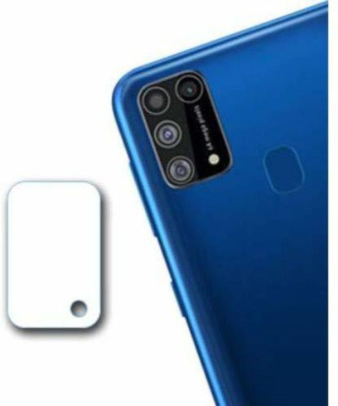 SHAKU Back Camera Lens Glass Protector for SAMSUNG GALAXY M31  (Pack of: 1)