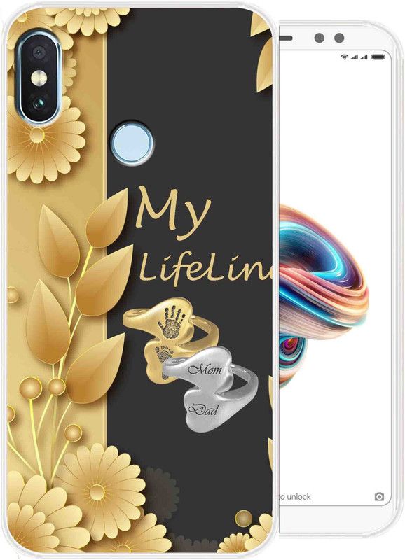 SuperQueen Back Cover for Mi Redmi Note 5 Pro  (Multicolor, Flexible, Silicon, Pack of: 1)