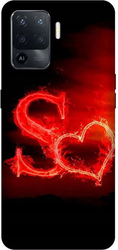 BYXIS Back Cover for Oppo F19 Pro S letter, Letter S, S word, S name, S  (Multicolor, Shock Proof, Pack of: 1)