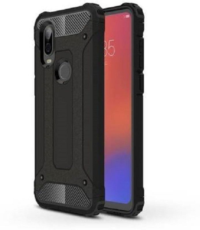 Wellchoice Back Cover for Vivo Y91  (Black, Pack of: 1)